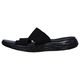 Klapki Skechers ON-The-GO 600 - Oceanside W 140003-BBK czarne 5