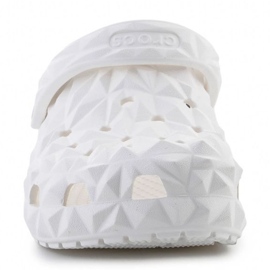 Klapki Crocs Classic Geometric Clog 209563-100 białe 5