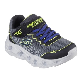 Buty Skechers S Lights Vortex 2.0 Zorento 400603L-BKYL czarne 3