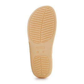 Japonki Crocs Getaway Platform Toe Loop 210834-78Z pomarańczowe 12