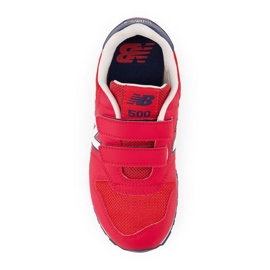 Buty New Balance Jr PV500TR1 czerwone 7