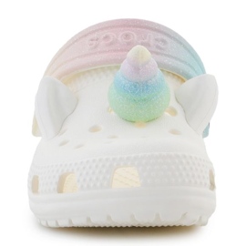 Klapki Crocs Classic Iam Rainbow Unicornctg 209701-0WV białe 2