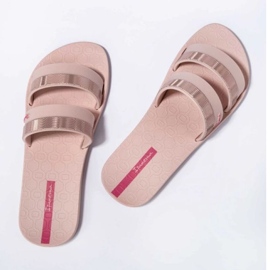 Klapki Ipanema Mesh Slide 83649 BB780 różowe 7