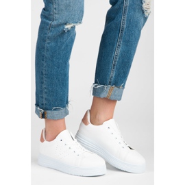 Vices Buty Na Platformie białe 1