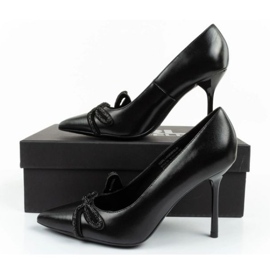 Buty, szpilki Karl Lagerfeld Sarabande KL30919M1 M0 czarne 17