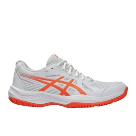 Buty do siatkówki Asics Upcourt 6 1072A107 102 białe 6