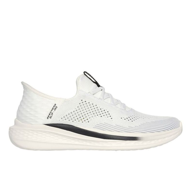 Buty Skechers Slade Quinto 210810WHT białe 1