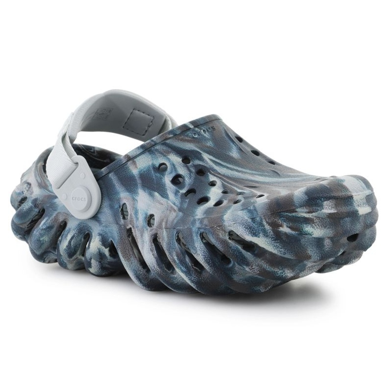 Klapki Crocs Echo Marbled Clog Gs  208464-0LE wielokolorowe 1