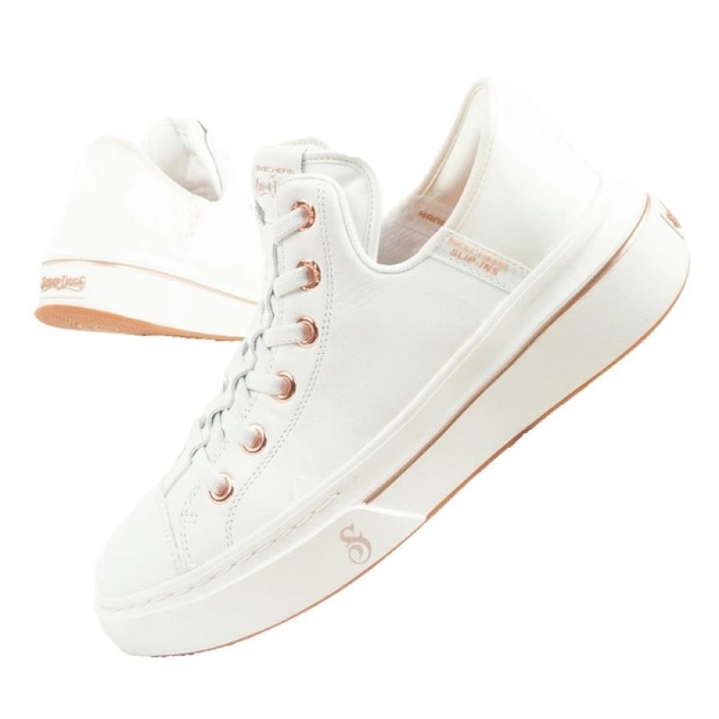 Buty Skechers Snoop One-OG Leather Slip-Ins 186001/WHT białe 1