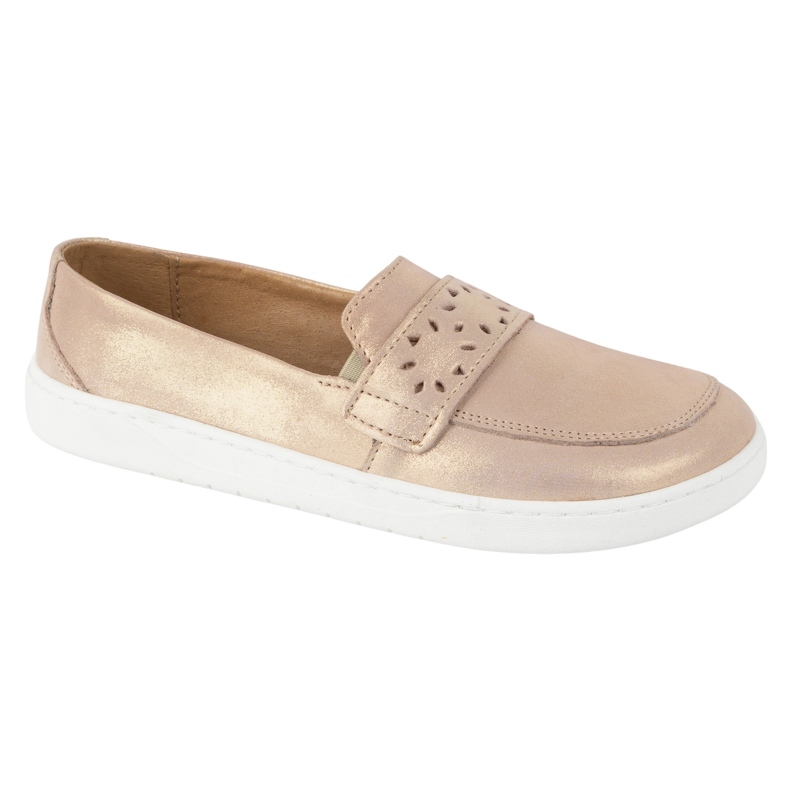 Olivier Mokasyny damskie barefoot Inga z szerokim przodem Polskie różowe 2