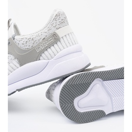 Buty sportowe biało-szare białe 6