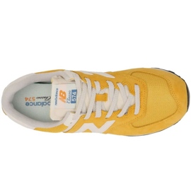 Buty New Balance U574VPY żółte 2
