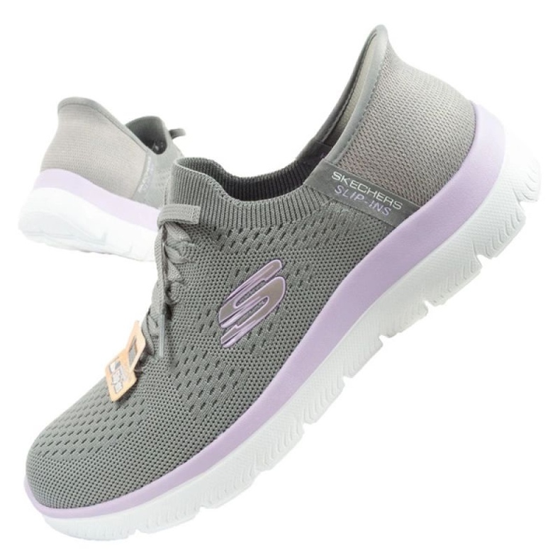Buty Skechers Summits-New Daily Slip-ins zielone 1