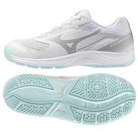 Buty do siatkówki Mizuno Cyclone Speed 5 W V1GC258045 białe 1