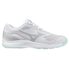Buty do siatkówki Mizuno Cyclone Speed 5 V1GC258045 białe 1