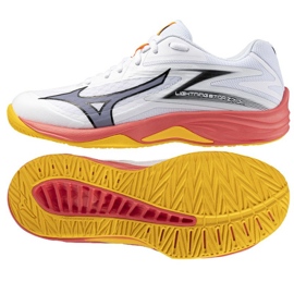 Buty do siatkówki Mizuno Lightning Star Z7 Jr V1GD230398 białe 1