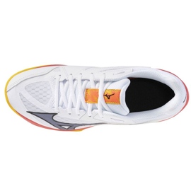 Buty do siatkówki Mizuno Lightning Star Z7 Jr V1GD230398 białe 3