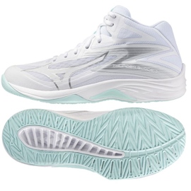 Buty do siatkówki Mizuno Thunder Blade Z Mid W V1GC237540 białe 1