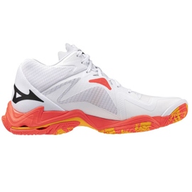 Buty do siatkówki Mizuno Wave Lightning Z8 Mid V1GA240598 białe 1