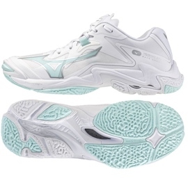 Buty do siatkówki Mizuno Wave Lightning Z8 W V1GC240045 białe 1