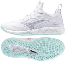 Buty do siatkówki Mizuno Wave Luminous 3 V1GC242045 białe 1