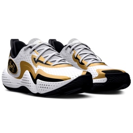 Buty do koszykówki Under Armour Spawn 5 3026285 101 białe 4