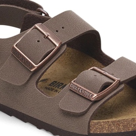 Sandały Birkenstock Milano As Jr 1029375 brązowe 2