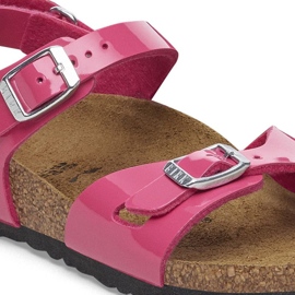 Sandały Birkenstock Rio As Jr 1029497 różowe 2