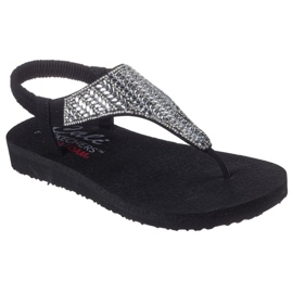 Sandały Skechers Meditation - Glamorous Muse W 119774-BLK czarne 1
