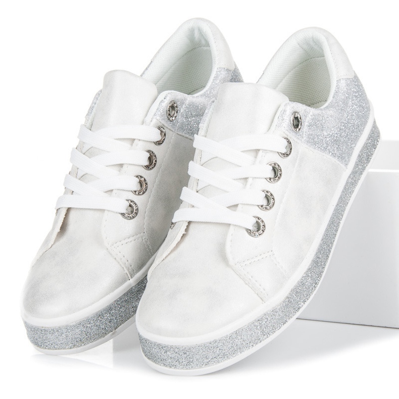 Seastar Białe Trampki Na Wiązanie 1