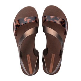 Sandały Ipanema Vibe Sandal Fem 82429 BD418 brązowe 1