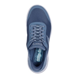 Buty Skechers Go Walk Flex Grand Entry W 124836BLU niebieskie 1