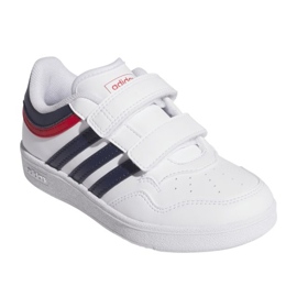 Buty adidas Hoops 4.0 Jr JI3484 białe 1