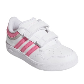 Buty adidas Hoops 4.0 Cf C Jr JI0907 białe 1