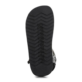 Sandały D.Franklin Forest High Strips Animal Print  DFSH404002-ABLA czarne 4