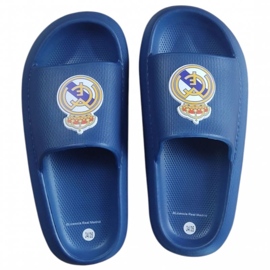 Klapki Real Madryt beach pool flip flops Eva Jr 2300006820N niebieskie 1