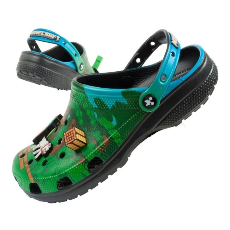 Klapki Crocs Class Minecraft M 210829-90H wielokolorowe 1