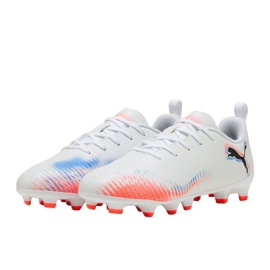 Buty piłkarskie Puma Future 8 Play FG/AG Jr 108622 01 białe 1