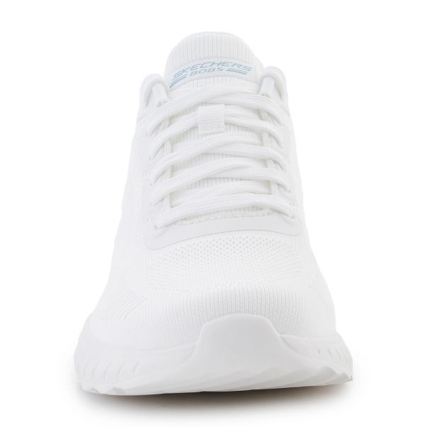 Buty Skechers Bobs Squad Chaos Face Off W 117209-OFWT białe 2