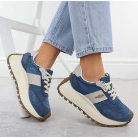 Buty Filippo na grubej platformie W DP6785 PAW637B 2