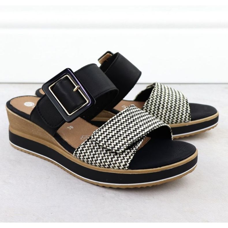 Sandały na koturnie Remonte W D6463-03 RKR786 2