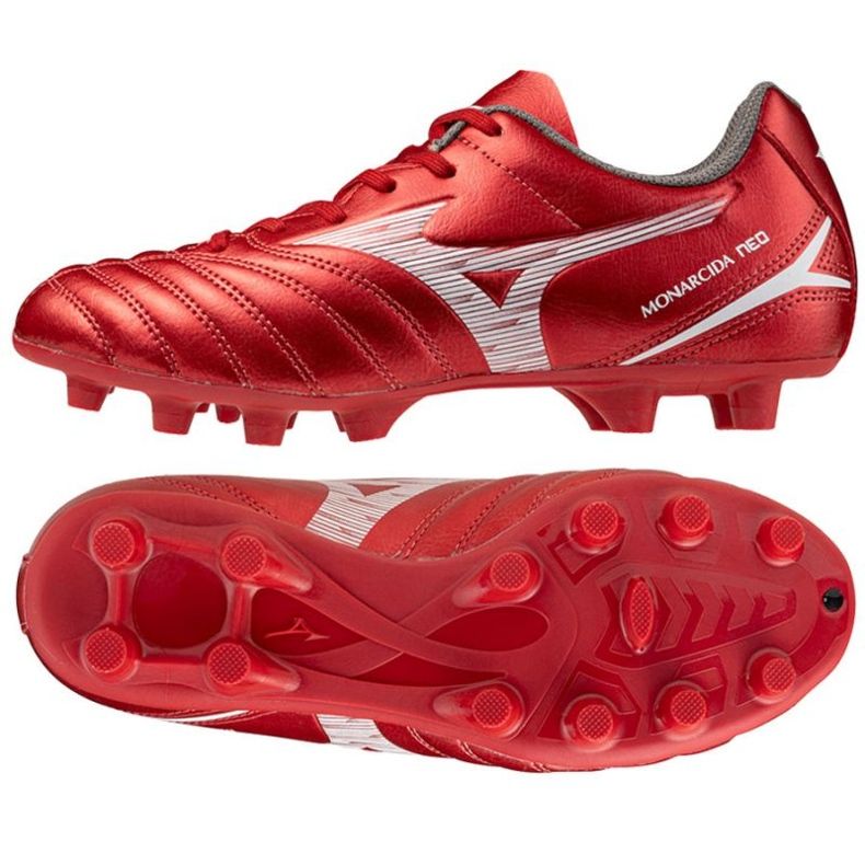 Buty Mizuno Monarcida Neo Iii Select Jr P1GB252560 czerwone 1