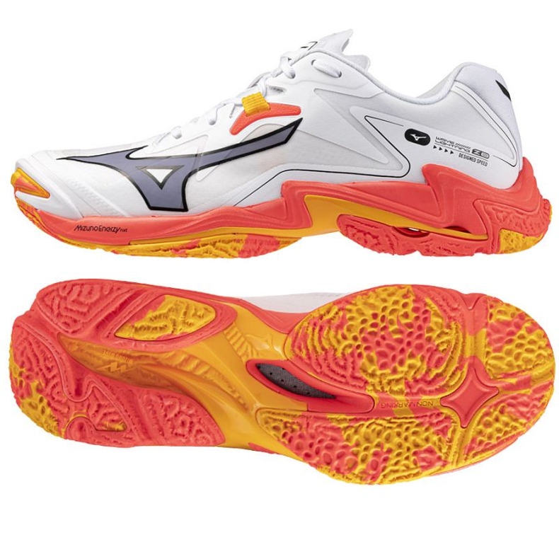 Buty Mizuno Wave Lightinh Z8 V1GA240098 białe 1