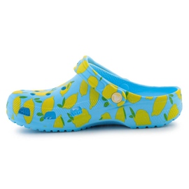 Klapki Crocs Classic Fresh Fruits Clog 211008-4WD 39/40 niebieskie 3