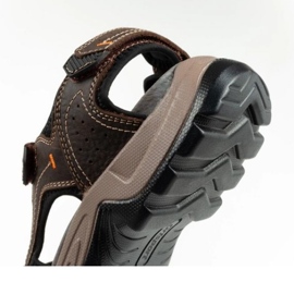 Sandały Grisport GR-25-01-9026M brązowe 5