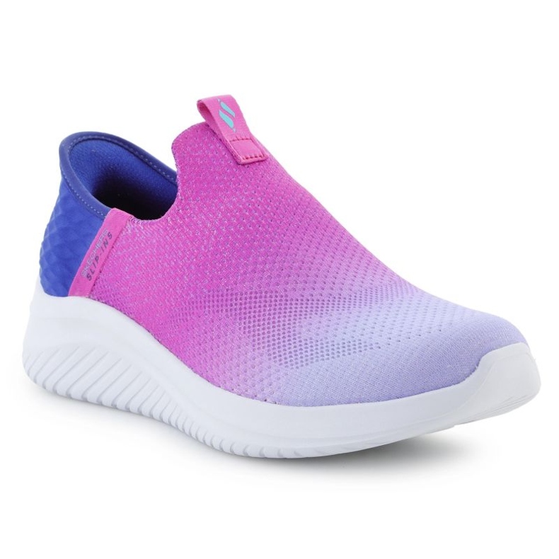 Buty Skechers Slip-Ins: Ultra Flex 3.0 - Color Boost Jr 303828L-NVPR różowe 1