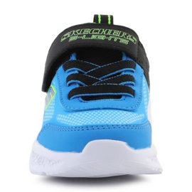 Buty Skechers Meteor-Lights - Krendox Jr 401495N-BKBL niebieskie 2