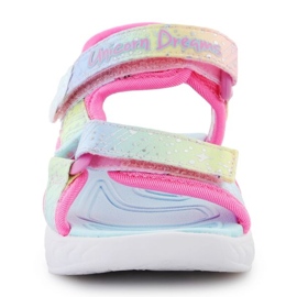 Sandały Skechers S-Lights Unicorn Dreams Sandal-Majestic Bliss Jr 302682N-PKMT różowe 2