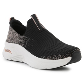 Buty Skechers Skechers Arch Fit D'Lux - Glimmer Dust W 149689-BKRG czarne 1