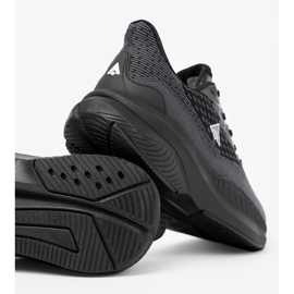 Shelvt Lekkie czarne sneakersy z oddychającą cholewką McArthur 2